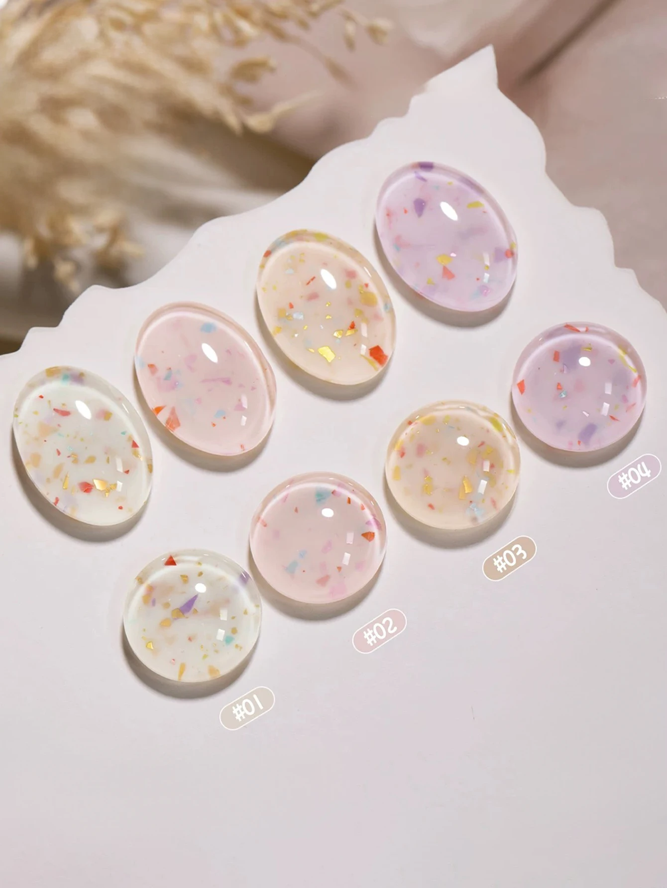 1-4pcs15ml الخريف مسمار الزبادي الآيس كريم الترتر هلام طلاء الأظافر UV LED علاج عطلة المرأة هدية مسمار الفن لوازم اليومية DIY بها بنفسك