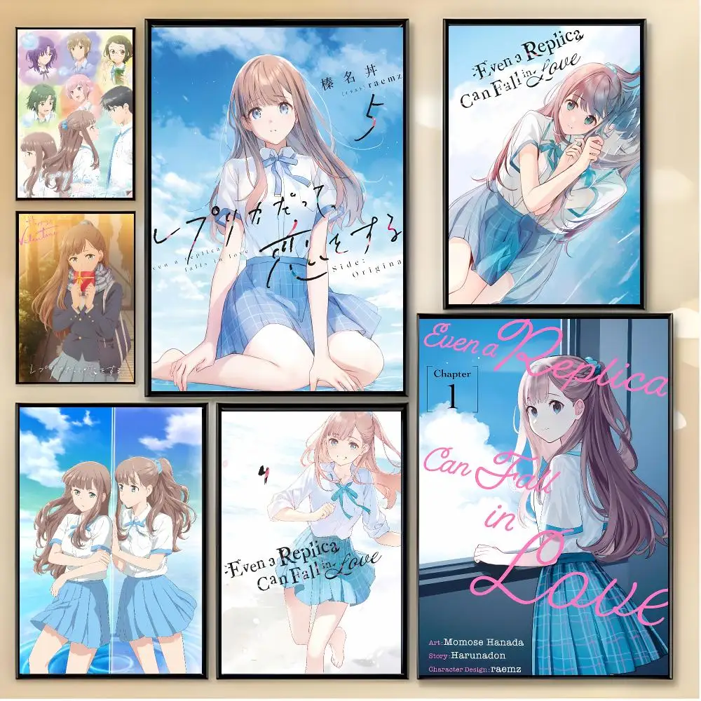 Sweet AI Romance E-Even A Replica Can Fall In Love Poster Unique Home Decoration Ideas & Stylish Interior Art