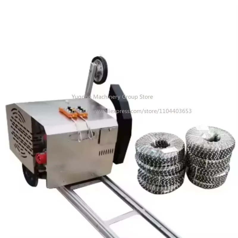 2026 New Hot 37kw Factory Electric Diamond Multi Functional Rail Diamond Rope Saw Machine