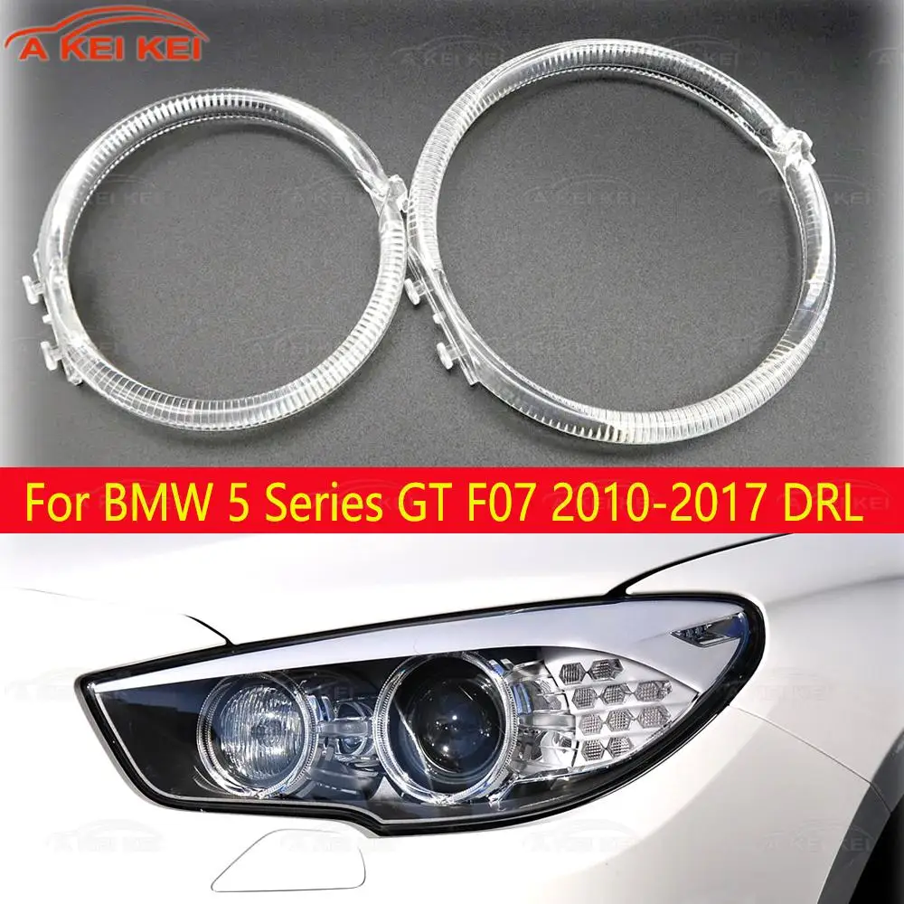 

Car DRL Headlight Light Guide Strip Angel Eye Fit For BMW 5 Series F07 GT 2010-2017 Daytime Running Light Tube