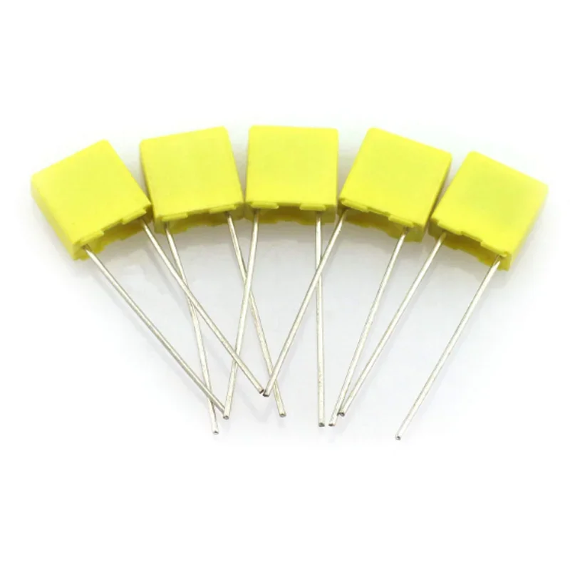 63V 100V 250V 400V 630V Polypropylene Safety Plastic Film 102J 103J 104J 474 100J 105J 1/10/100nF 0.1uF 1UF Correction Capacitor