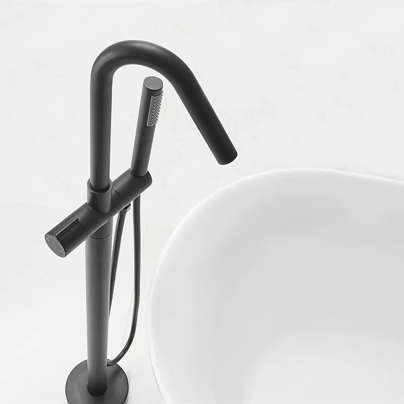 موضة الطابق الدائمة صنابير حوض الاستحمام النحاس الكروم الفضة دش صنبور مجموعة واحدة يده دش صنبور صنبور حوض خلاط 215