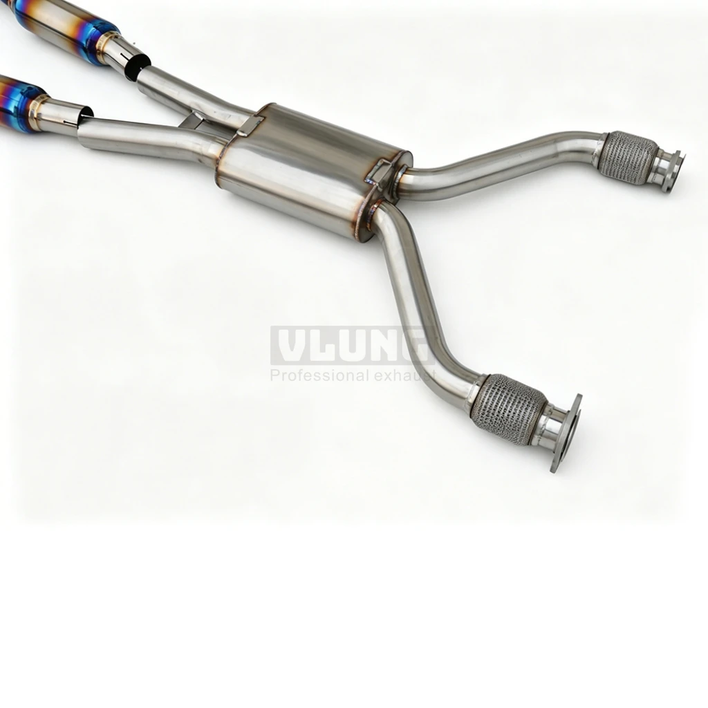 

Titanium Alloy Exhaust Valve for Infiniti Q50 Q60 3.0T 3.7 2010-2024 High Performance Lightweight Titanium Exhaust System