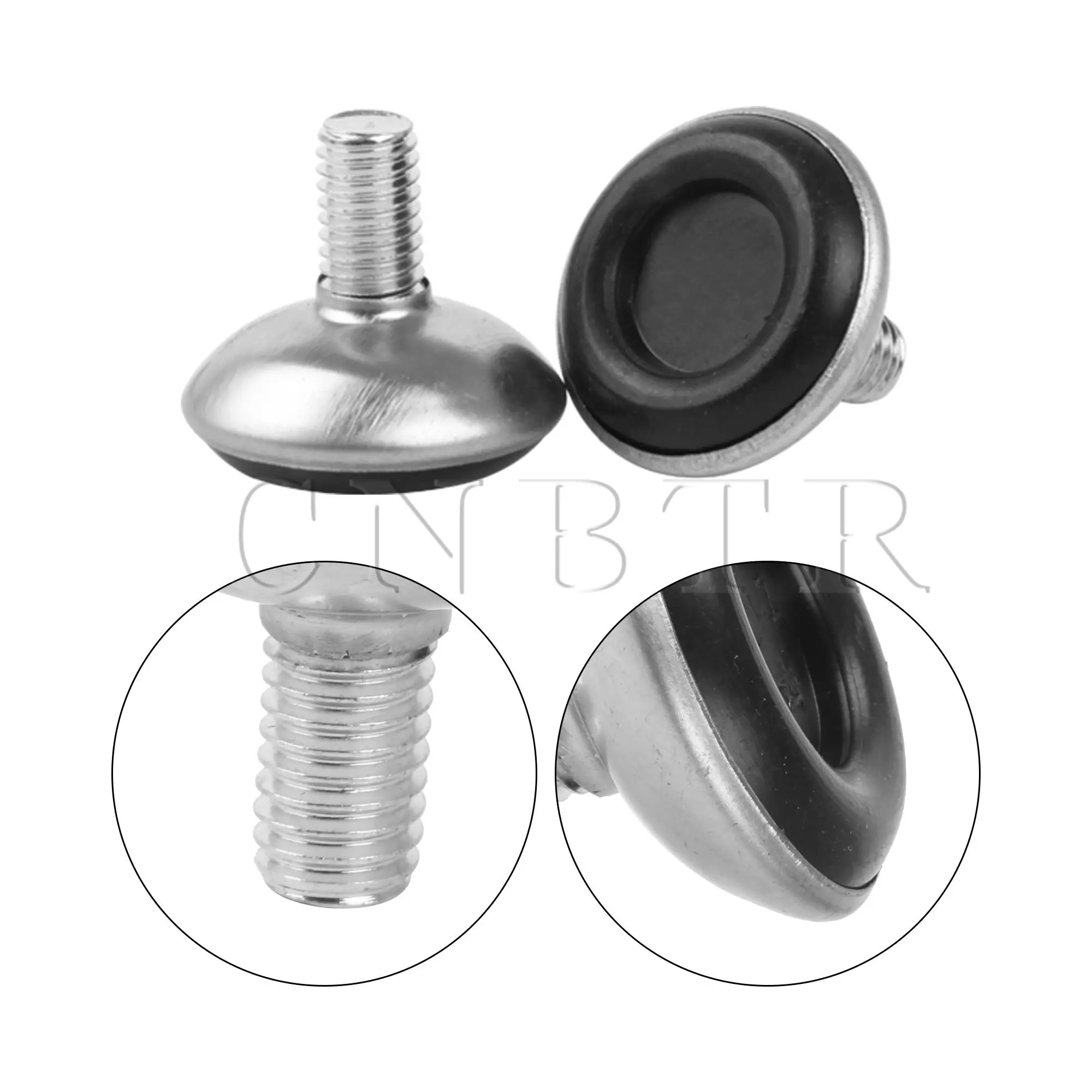 CNBTR 40 Pieces Adjustable Furniture Leveling Feet Cabinets Sofa Riser 8mm Thread