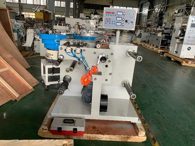 Picture 7: Customized Hot Selling Low Price Semi-automatic Slitting Rewinding Machine For Labels And Film Paper Label Roll Slitter Machine