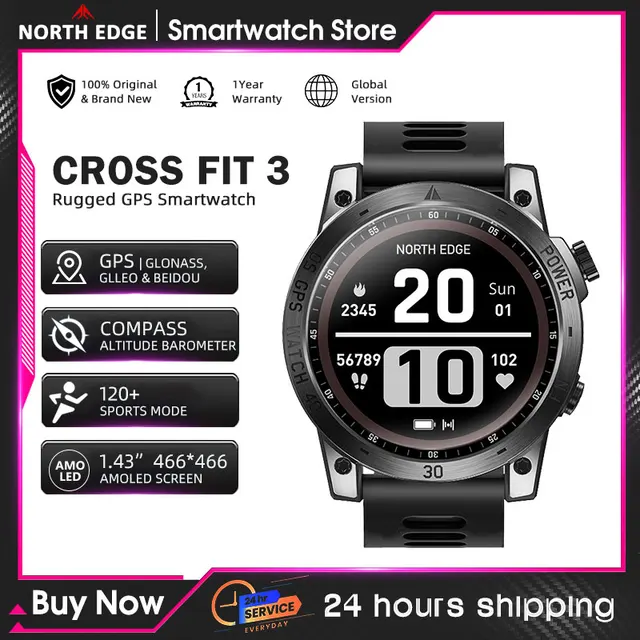 Smartwatch NORTH EDGE 2025