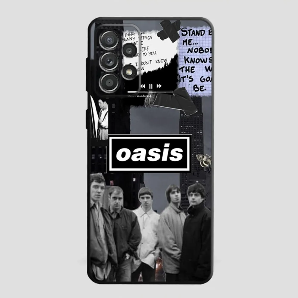 Band O-Oasis Phone Case For Samsung S21,S22 Ultra,S20,S30 plus,S22 plus,S23,S30 ultra 5G Silicone Cover