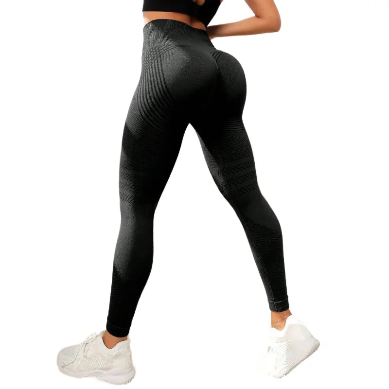 High Waisted Women's Yoga Pants Lifting Buttocks Sexy Lines Fitness Tight Sports Leggings for Running And Yoga