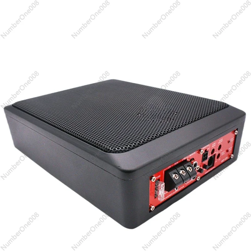 

800W Car Active Subwoofer Audio Speaker 20hz-150hz Frequency 90dB 2.6Ω Super Power Loud Sound Speakers 12V Ultra Thin Subwoofer