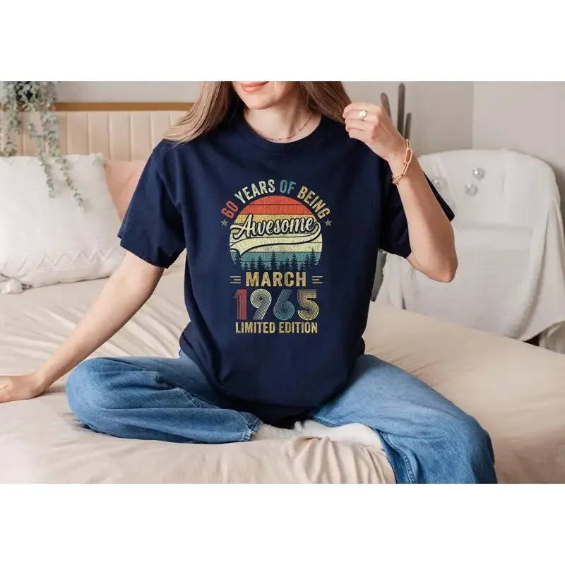 تي شيرت عتيق لعيد الميلاد الستين لعام 2015 كلاسيكي بعمر 60 عامًا من أجل #1