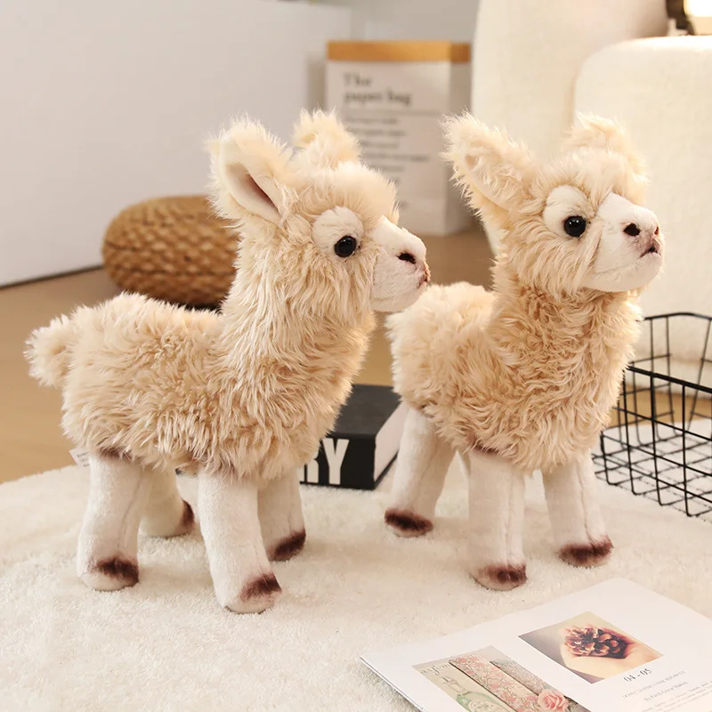 

Simulation 30CM Sheep Plush Toys Cartoon Soft Stuffed Animals Fluffly Lamb Plushie Dolls Hug Pillow for Girls Birthday Gifts