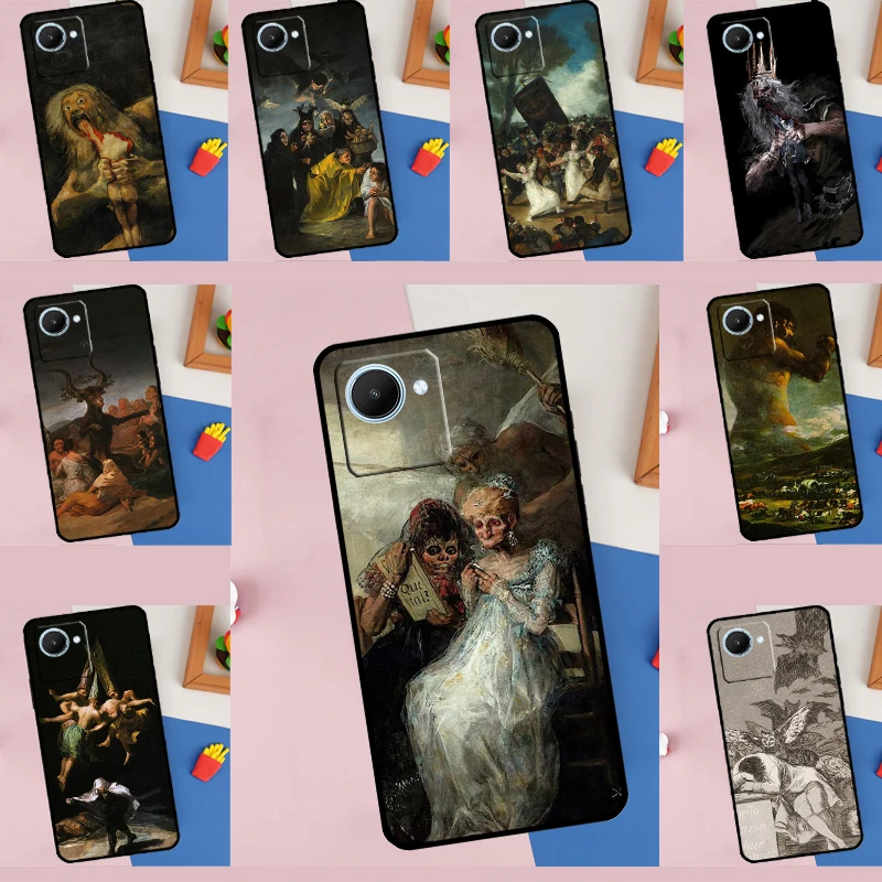 Spain Francisco Goya Art For Realme 11 9 10 Pro Plus GT Neo 5 3 2 T C11 C15 C21Y C25s C30 C31 C33 C35 C55 Phone Case