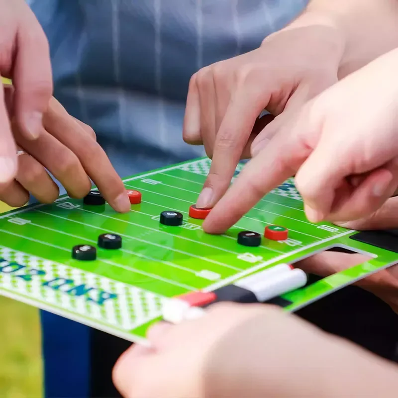 for Flag Football Tactical Board Portable Waterproof Coach Training Game Whiteboard with Water Based Pen
