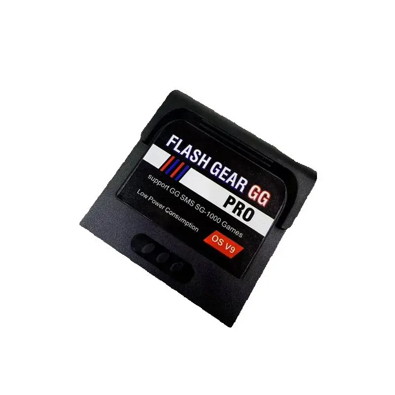 The New Flash Gear Game Cartridge for Sega Game Gear GG Console with 8GB Micro TF Card