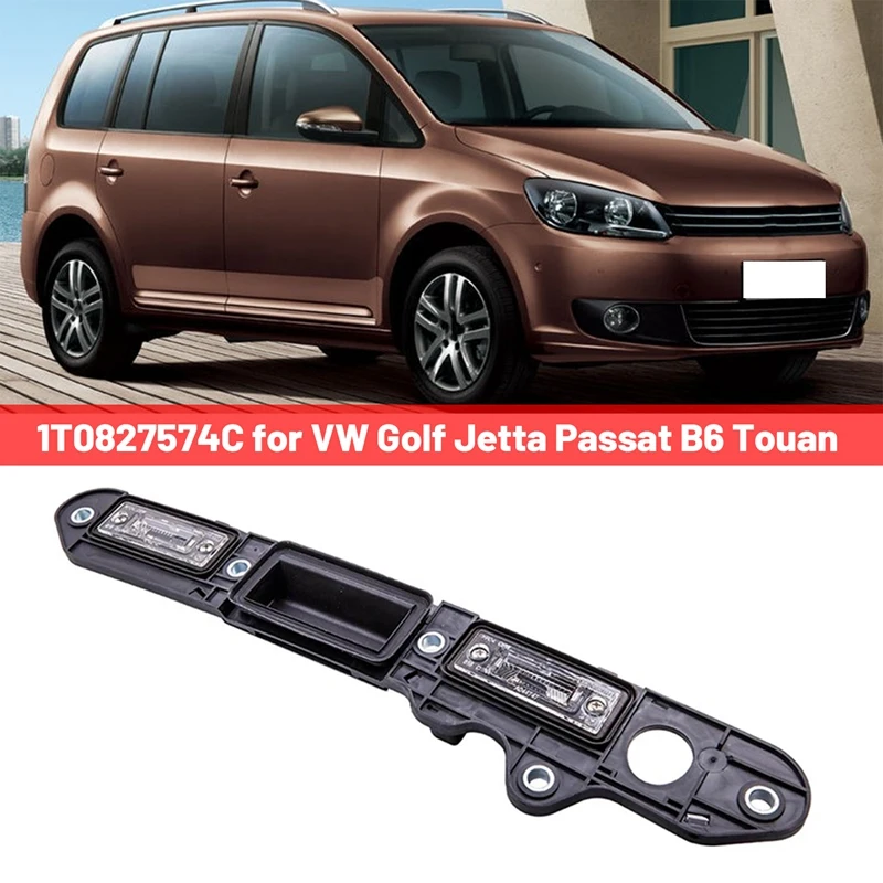 1T0827574C Trunk Lid Handle Accessory Part Car For VW Golf Jetta Passat B6 Touan