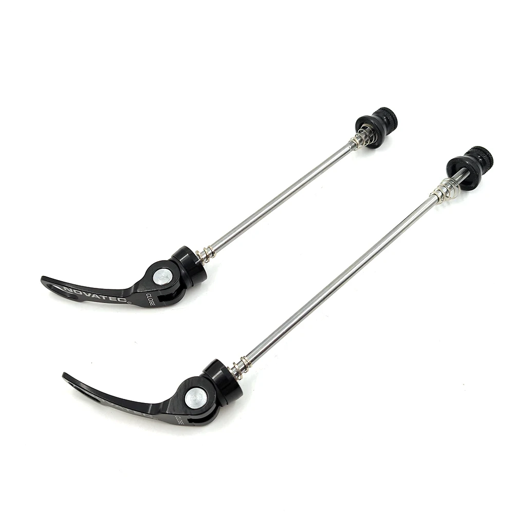 Ultralight Novatec A Pair Road/MTB Bicycle QR Hubs Aluminum Alloy Skewers Quick Release Useful Bicycle Wheel Parts Only 96g