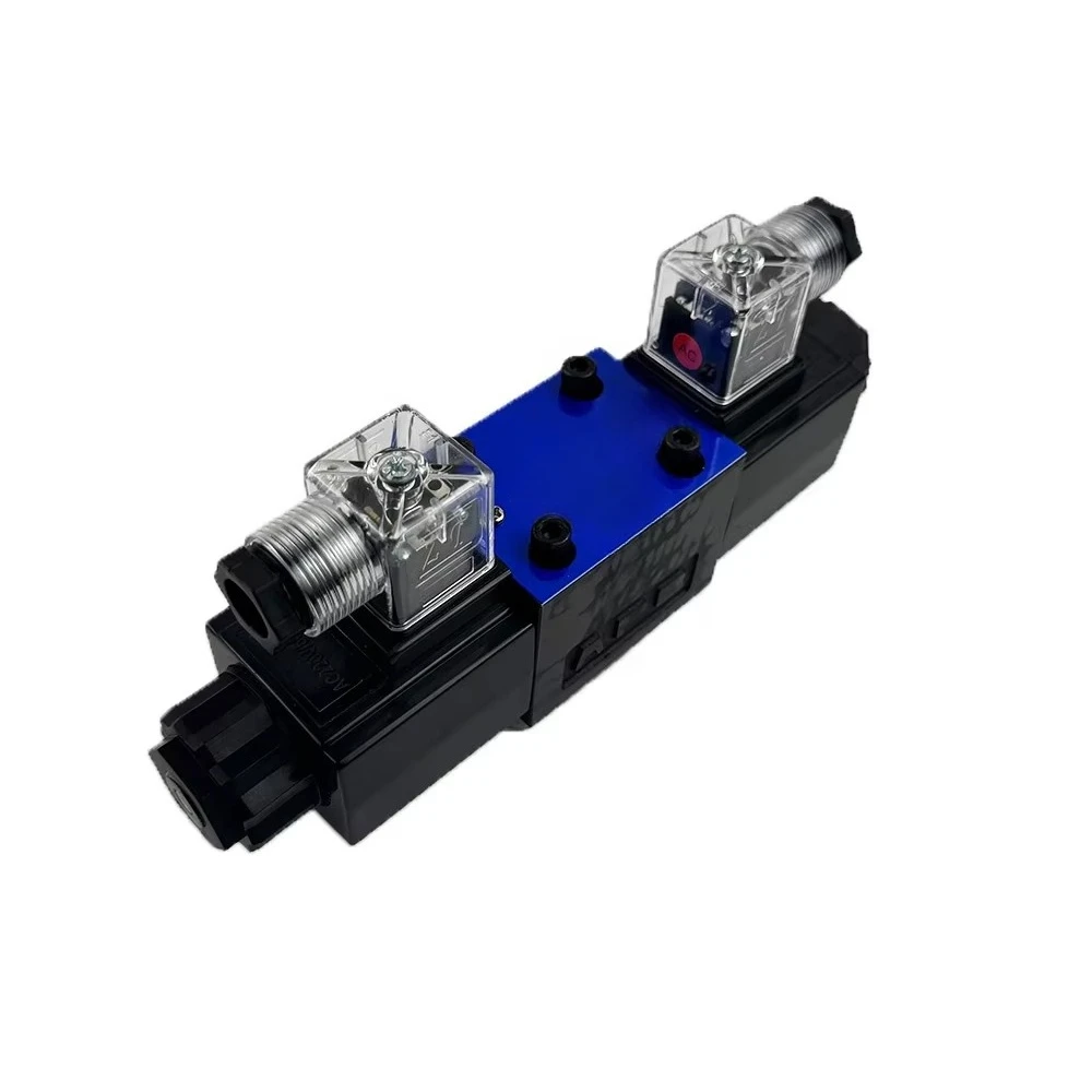 

Гидравлический электромагнитный реверсивный клапан DG4V-3-0C-M-U-C6-60 Электрически управляемый элемент управления потоком Гидравлический клапан