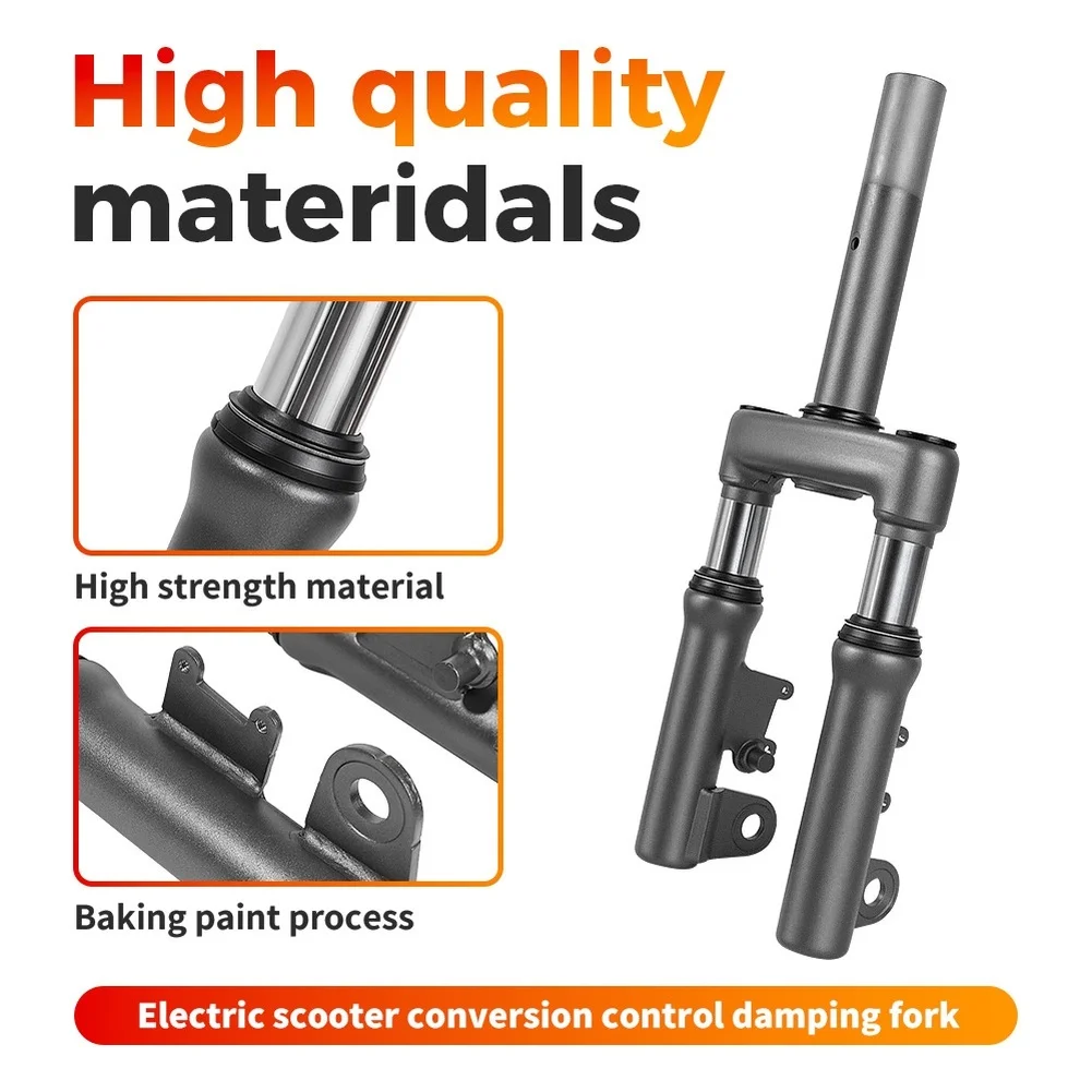 Aluminum Alloy Front Fork Shock Electric Scooter Front Fork Shock Absorber Shock Absorption System E-bike Cycling Accessories