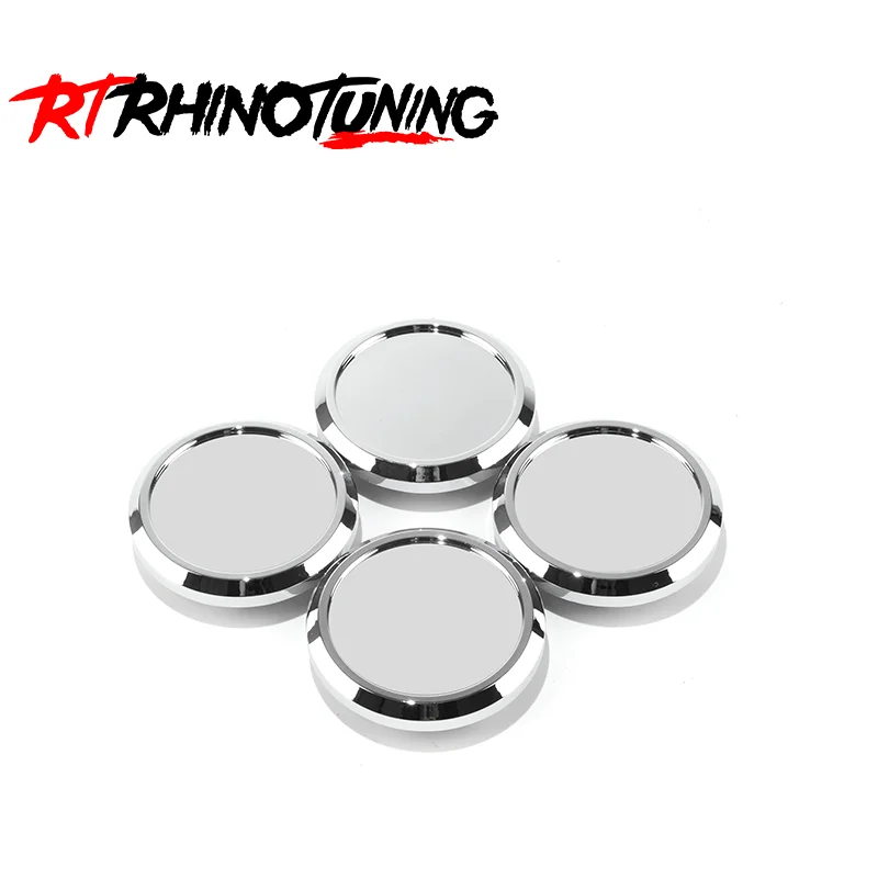 RhinoTuning 2/4PCS OD 69.5mm/2.74" ID 54mm/2.13" Car Hub Hubcap For Car Rims Rim Hub Cup Cover Wheel Cap Automotive Accessories