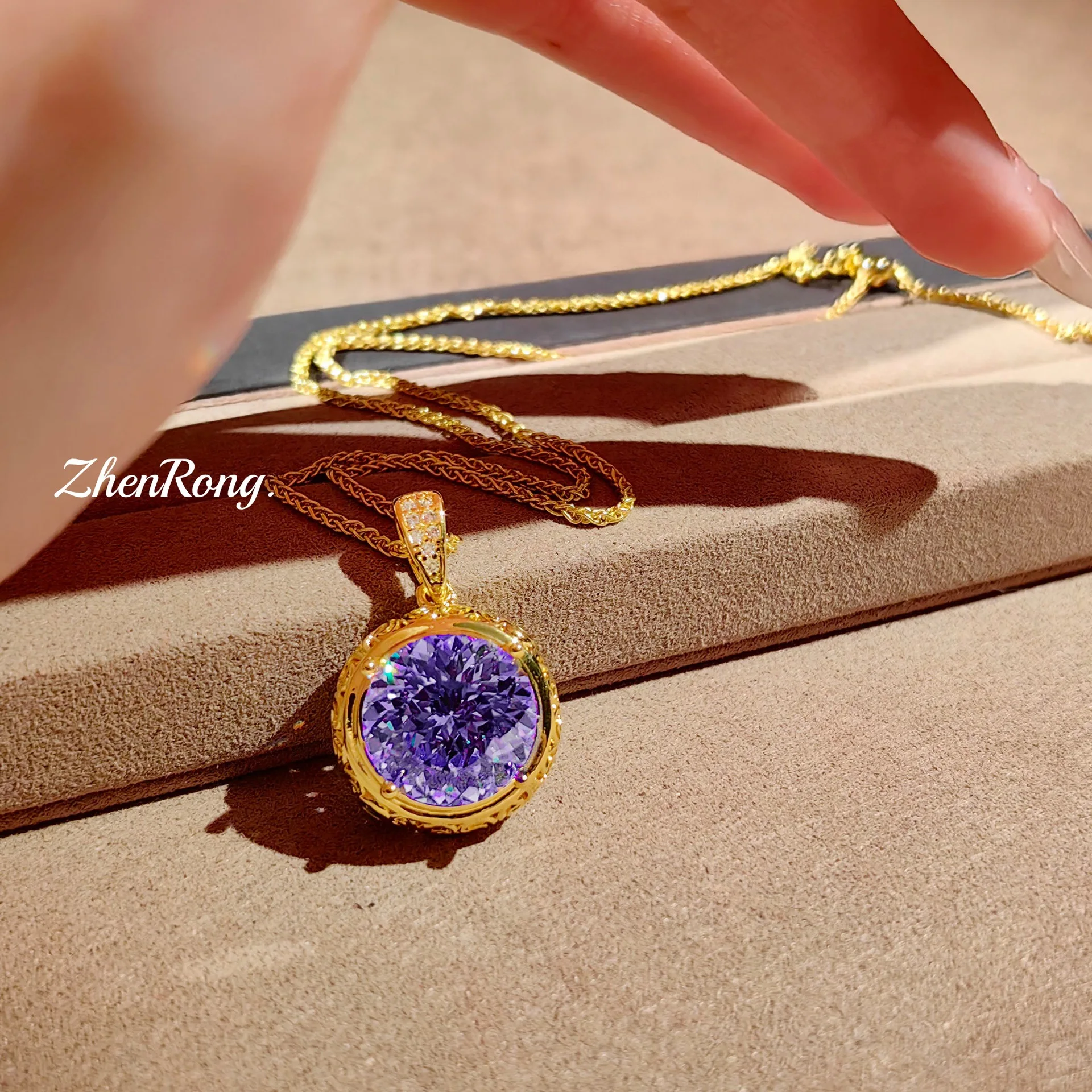 conjunto-de-anel-colar-e-brincos-em-prata-esterlina-925-com-zirconia-pingente-roxo-diamante-de-alto-carbono-e-brincos-de-diamante-rosa-para-mulheres