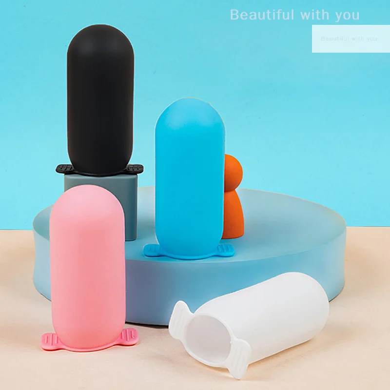 

Silicone Bottle Cover Dustproof Protections Cover Decorative Covers Supplies For Shampoo Liquid Cream Elastic Covers