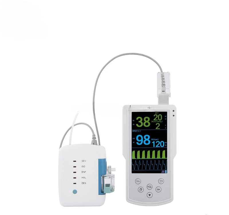 Handheld medical EtCO2 Capnograph for sale