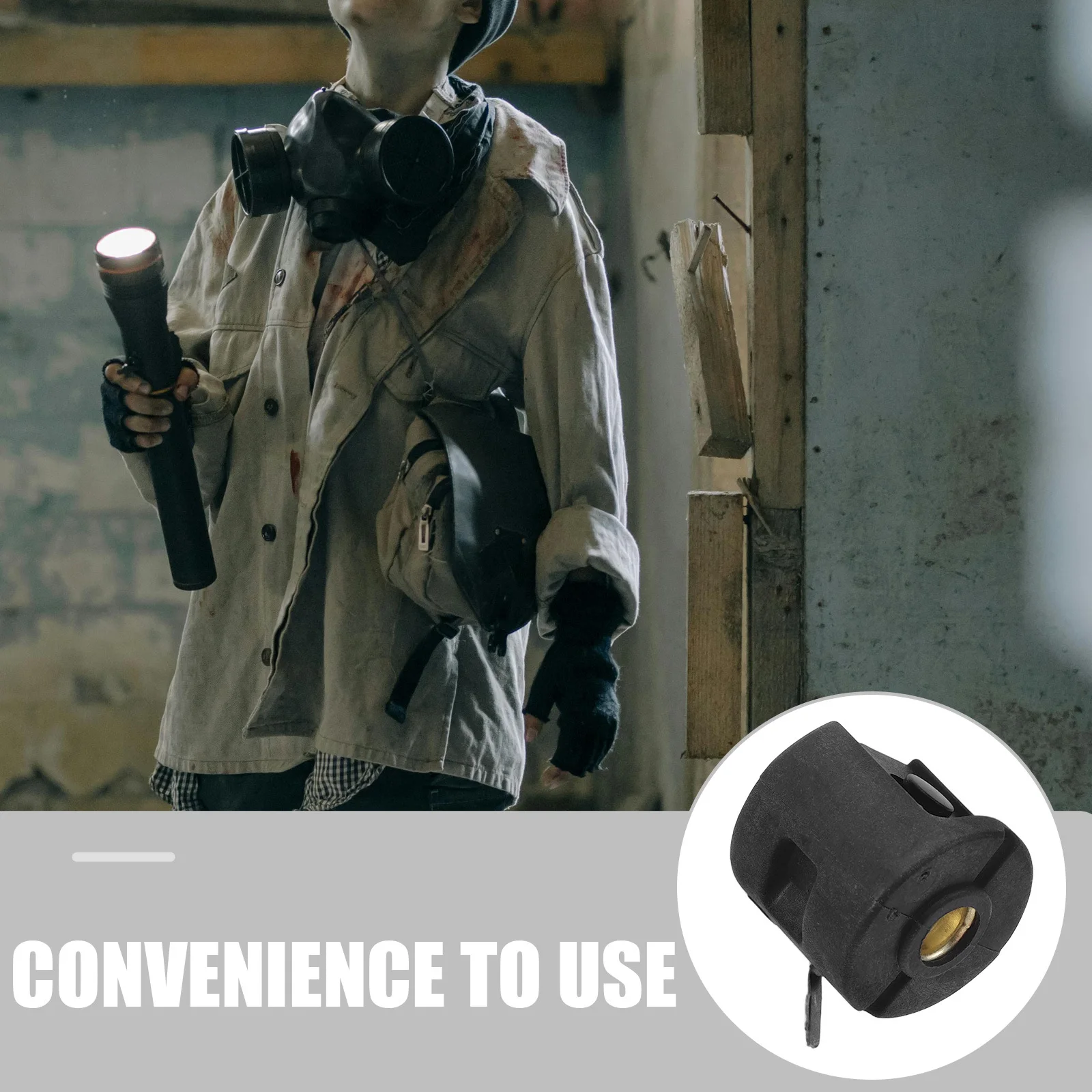 12 مجموعة من غطاء نهاية معدني لمفتاح المصباح لحماية الشعلة الصغيرة ضد التنشيط العرضي من الغبار المائي #4