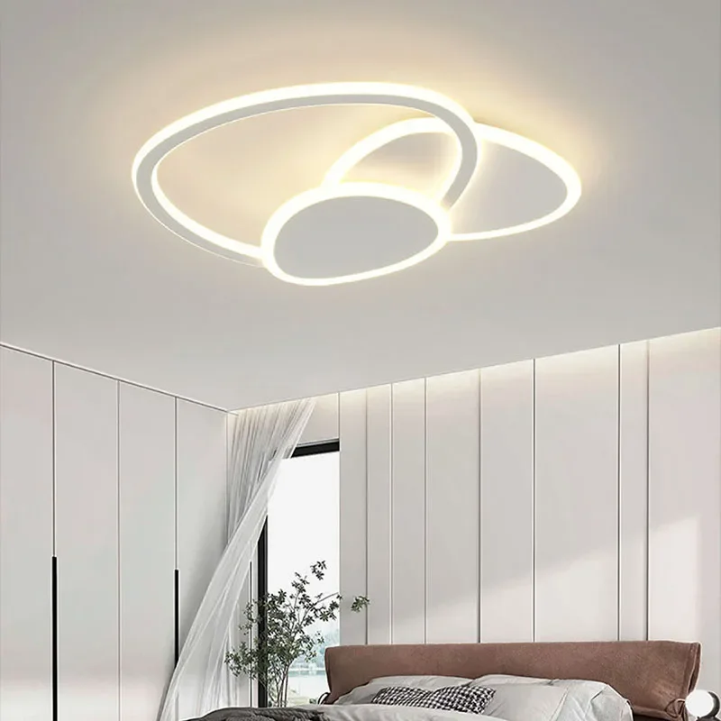 Imagem -05 - Lâmpada do Teto Led Moderno para Quarto de Criança Sala de Estar Jantar Quarto Estudo Corredor Lustre Decoração de Casa Luminária Brilho