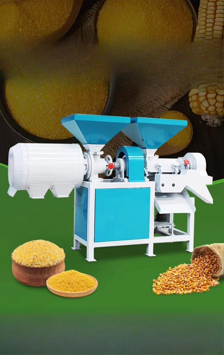 Maize Samp Milling Miller Industrial Corn Grits Degerminate Grinder Mill Machine with Price of Uganda Tanzania