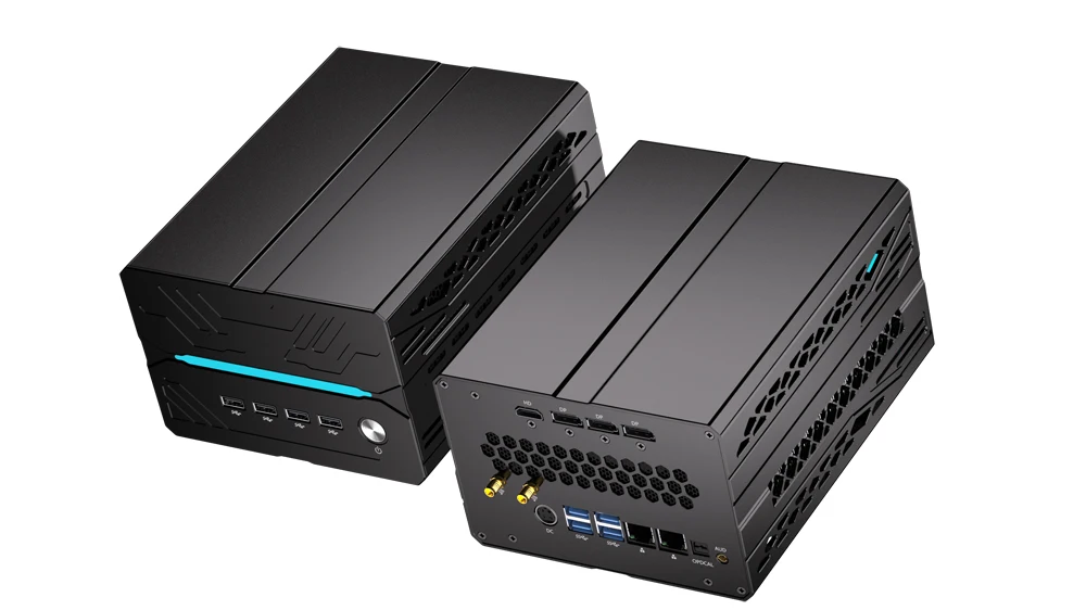 Gaming Dedicated Mini PC RTX4060 RTX5060 8G Intel i9 14900F i7 14700F i5 12400F 4xDisplay 2xHD 2xDP WiFi6E RTX3060 12G Computer - view 6