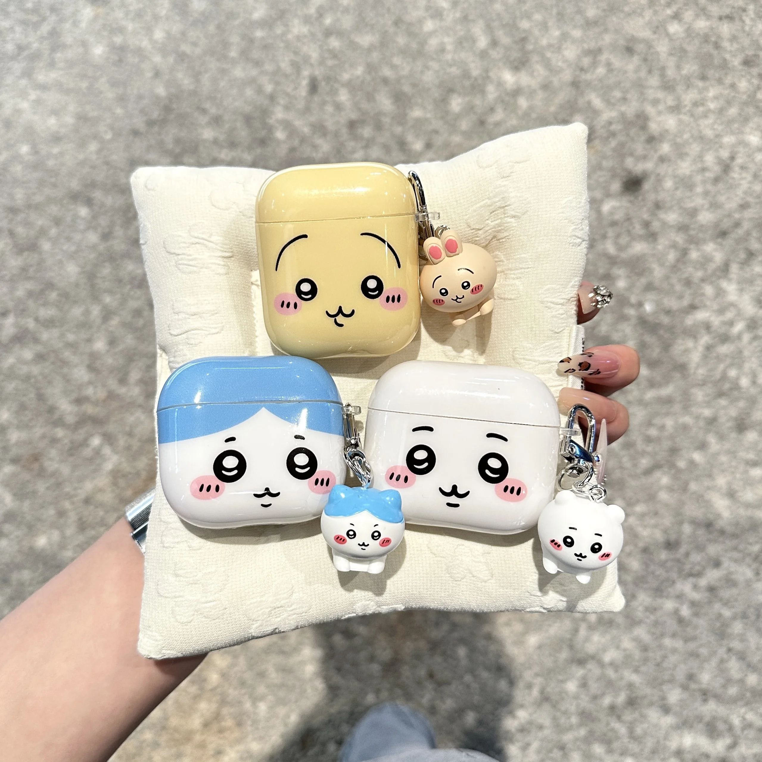 Must-Haves regalos creativos del Festival lindo para Chiikawa Kawaii Usagi dibujos animados Airpods 4,2,3,1,Pro3,Pro2 funda anticaída para auriculares