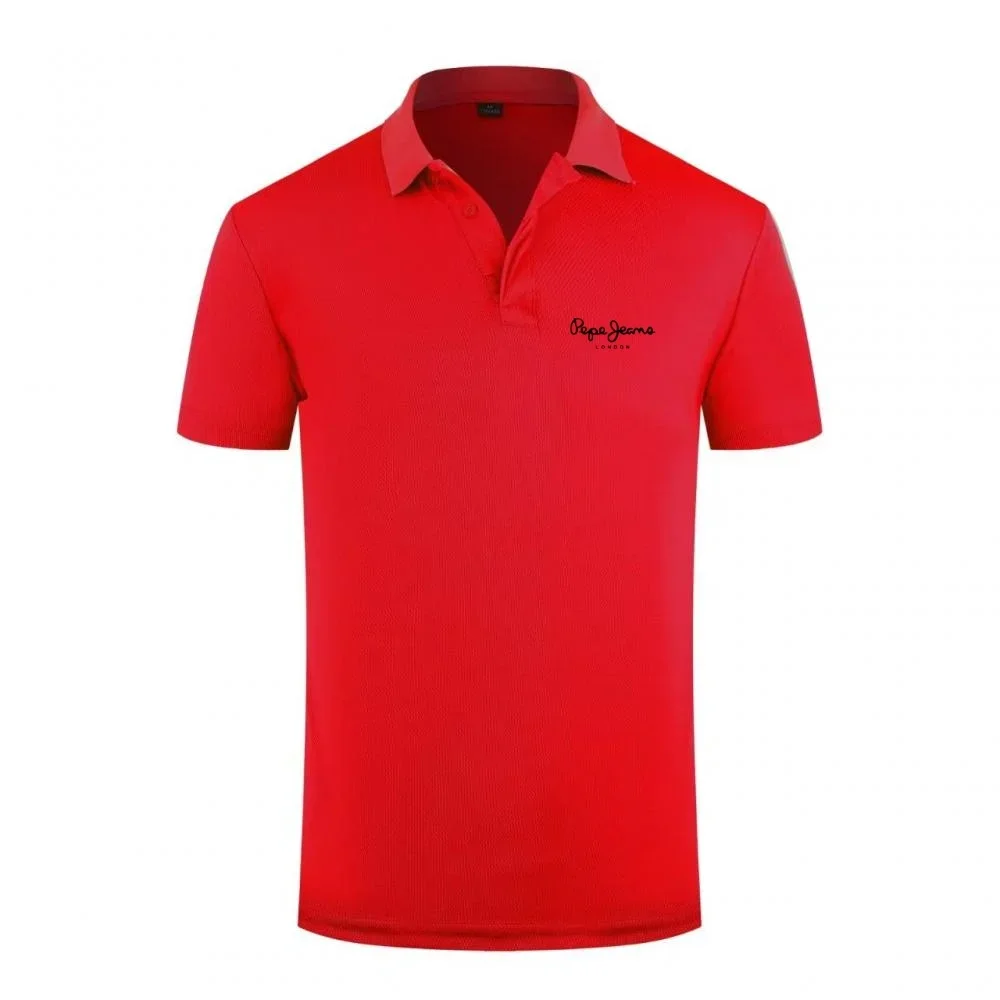Camiseta Polo de Manga Corta para Hombre Pepe Jeans London, Secado Rápido, Ropa Deportiva Informal para Verano, Golf, Running, Gimnasio, Camiseta con Solapa para Hombre