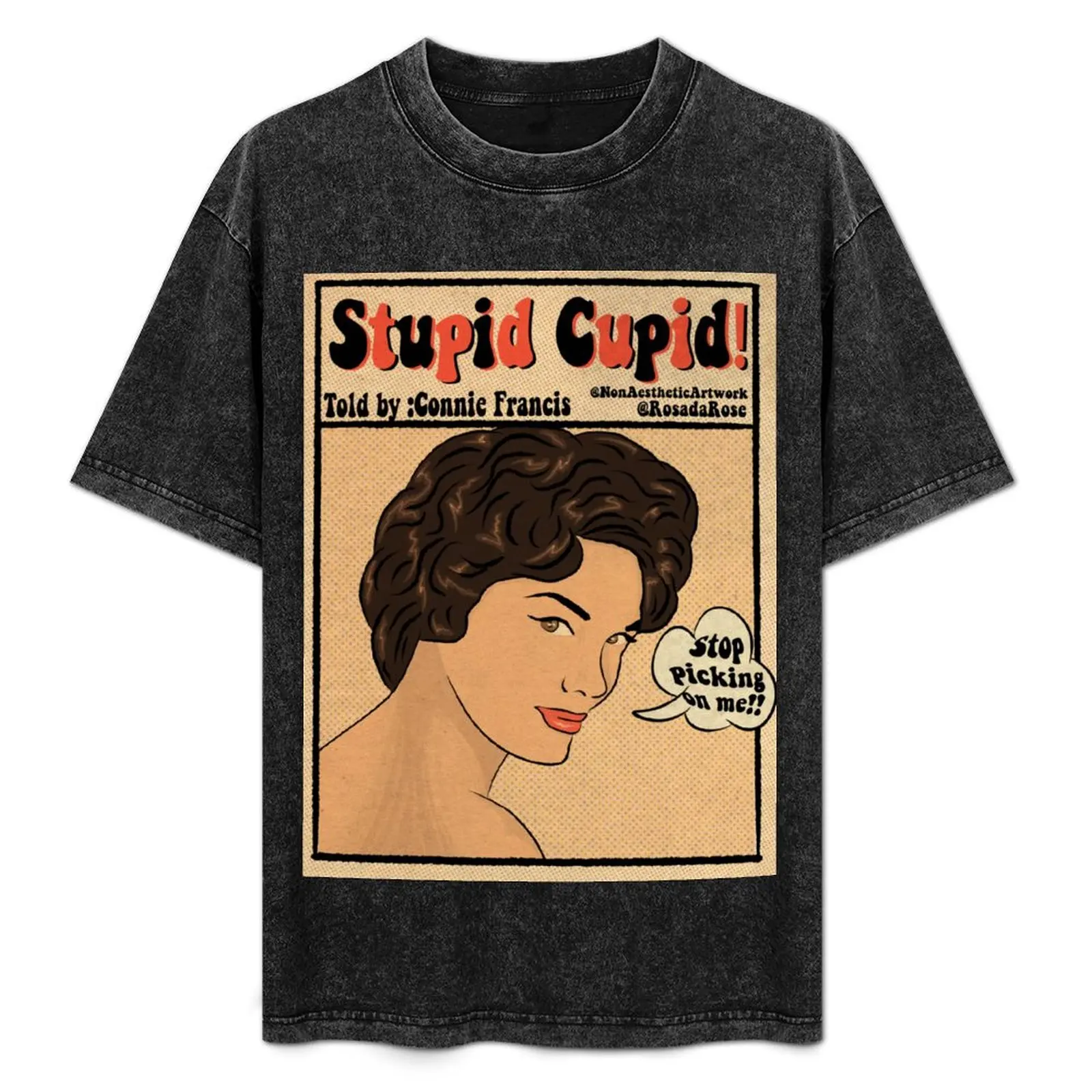 

Connie Francis T-Shirt quick drying anime shirt mens vintage t shirts