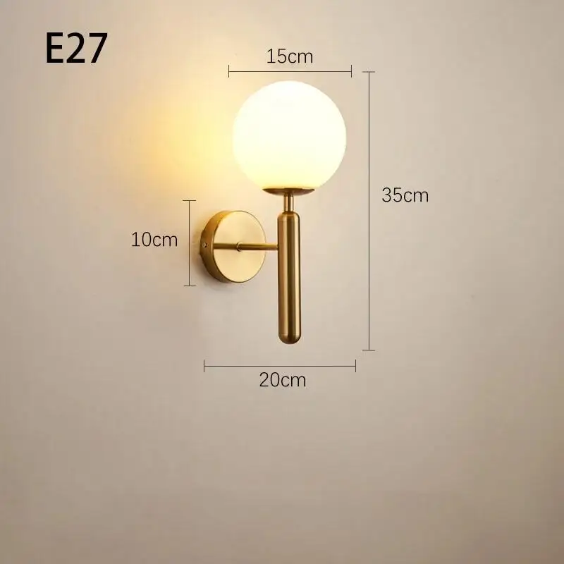 Modern LED Wall Light Indoor Lighting For Hotel Bathroom Bedroom Bedside Living Room Home Decor  Fixture Wall Sconce Lamp