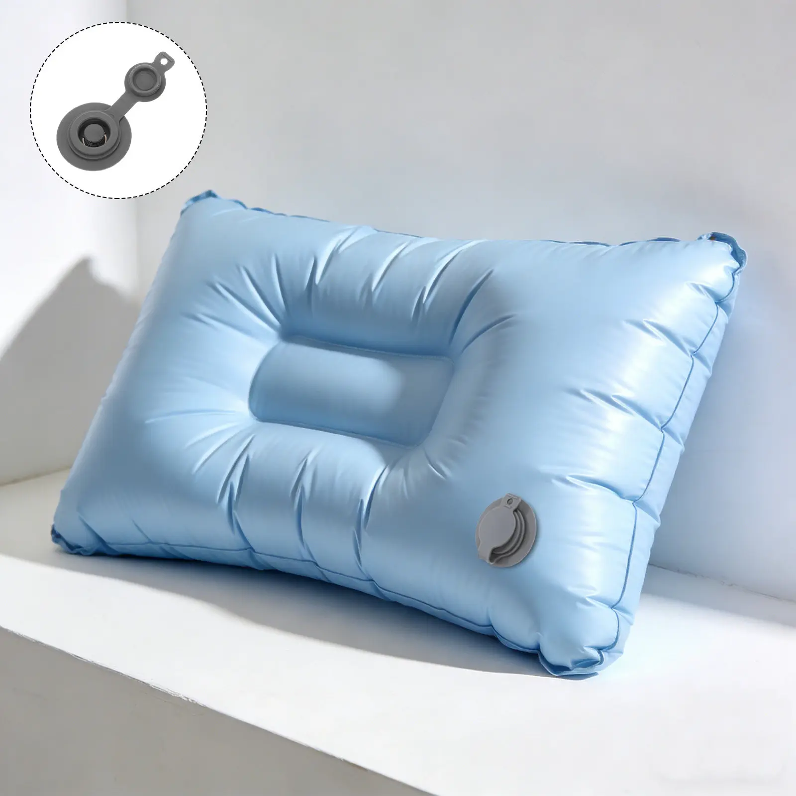 10 Pezzi Tappi a Valvola d'Aria in TPU Anti-perdita Push-Pull per Cuscini da Viaggio, Gonfiabili da Piscina, Riparazione Universale di Valvole Gonfiabili