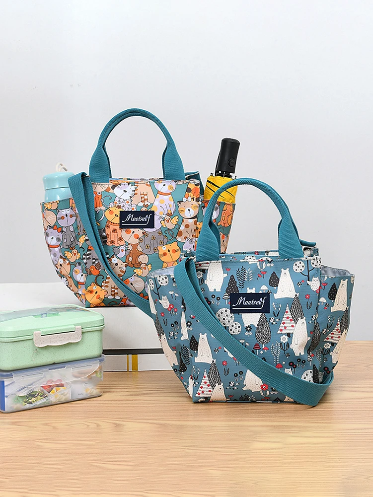

Handbag, lunch bag, large-capacity tote bag, handbag, insulated lunch box, women's crossbody bag