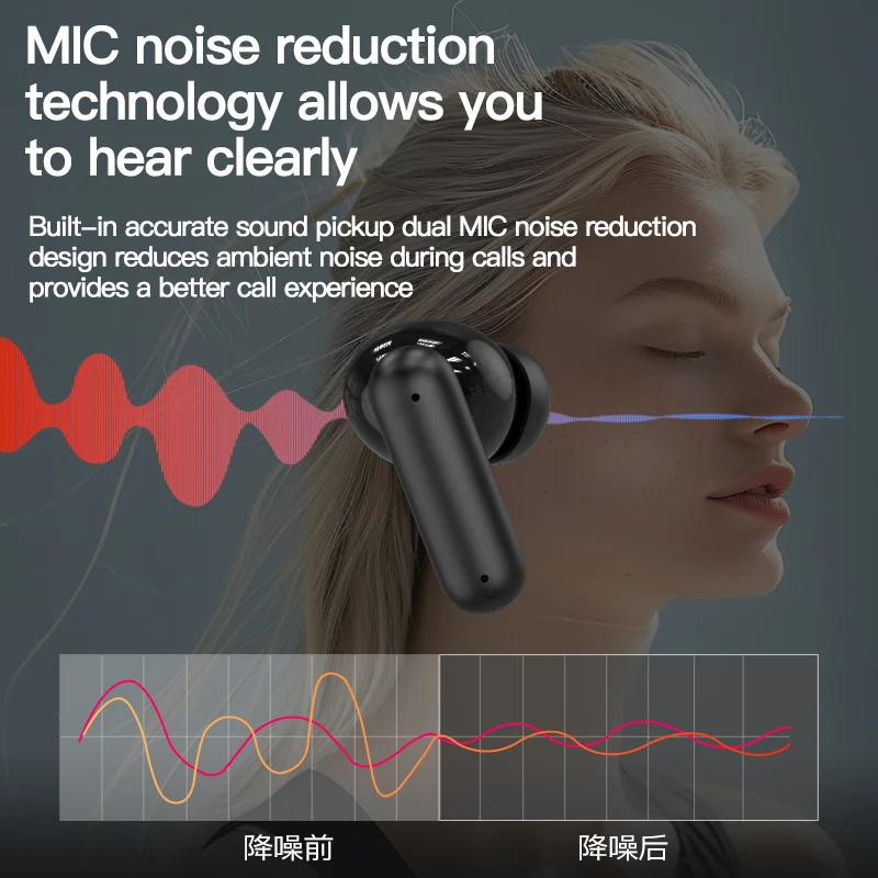 Razer سماعة رأس بخاصية البلوتوث داخل الأذن HiFi ستيريو لعبة سماعات مقاومة للماء سماعة أذن رياضية لاسلكية مع ميكروفون سماعات أذن