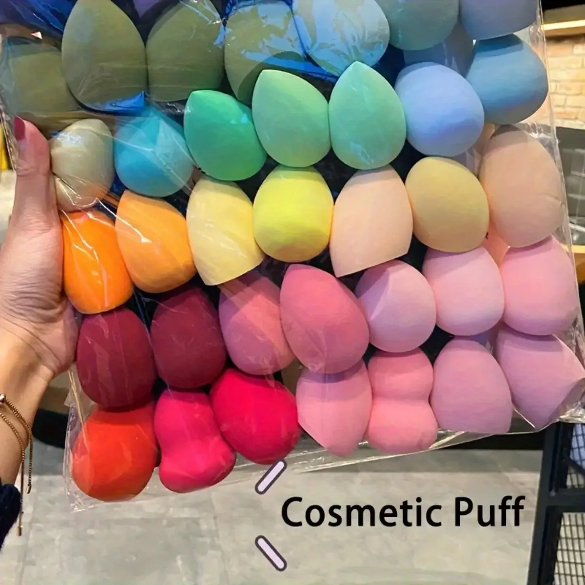 14PCS Makeup Sponge Set - 12 Ultra-Soft Beauty Blenders + 2 Storage Boxes, Latex-Free for Foundation & Powder