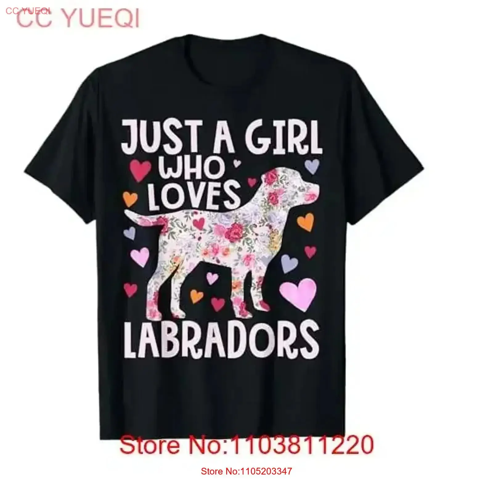 

Labrador Just A Girl Who Loves Labradors Dog Flower Floral T Shirt vintage Washed Stylish fashion Breathable graphic vintage