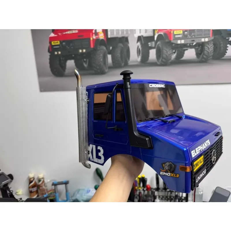 

CROSSRC EMO X6 XL3 1/8 Scale Model RC Crawler Metal Exhaust Pipe Upgrading and Refitting Accessories Nondestructive Installation