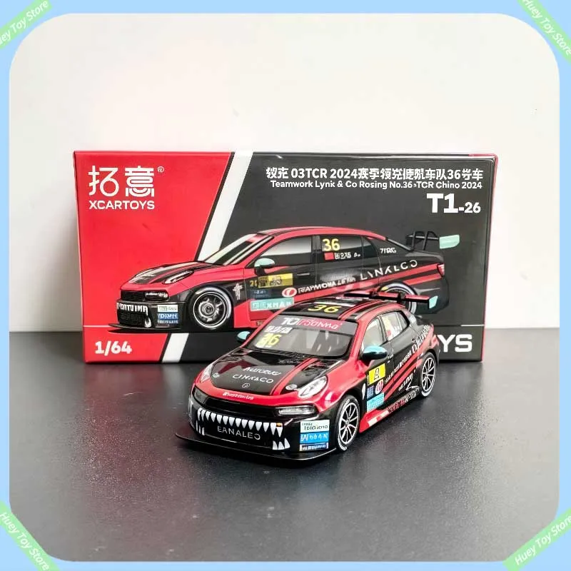 

Tuoyi 1/64 Alloy Toy 03tcr Coupe 2024 Season Jekai Racing Team No.36 Racing Car Model Fashion Collection Desktop Decoration Gift