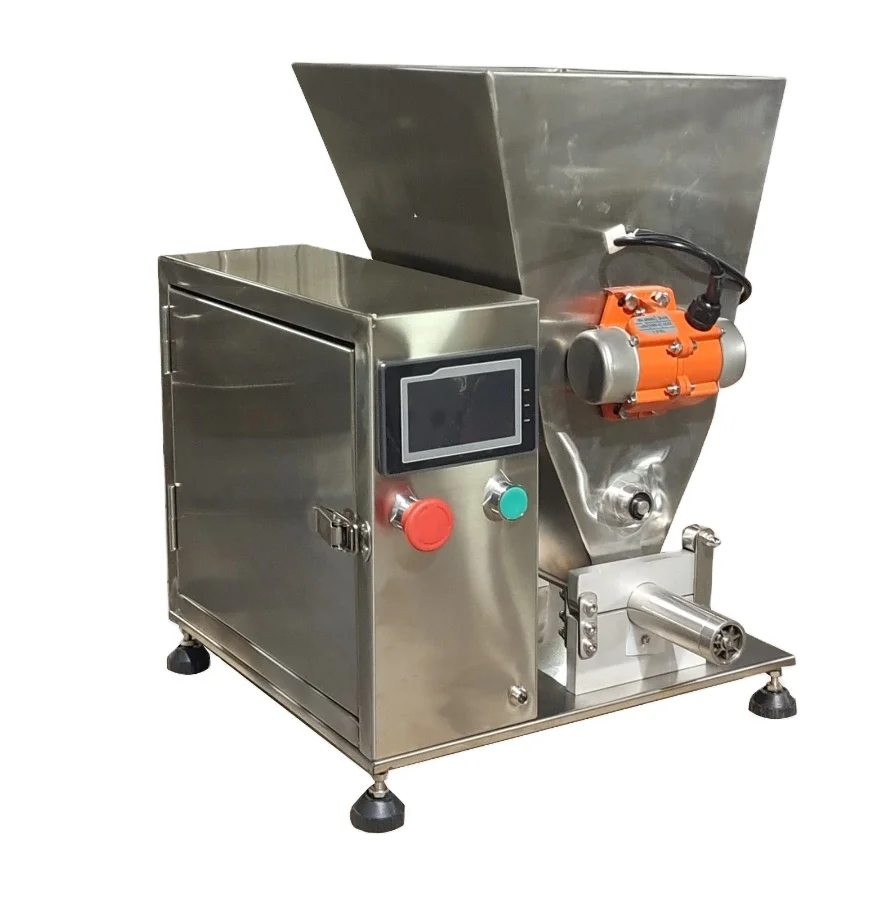 

Desktop Semi- Automatic Flat Screw Powder Filling Machine Coffee Power Seasoning Dispenser Machine