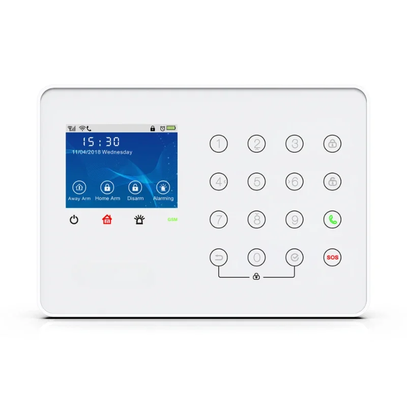 Luxury 868mhz heyi laser intruder auto alarm system to anti theft security  for homes house  store