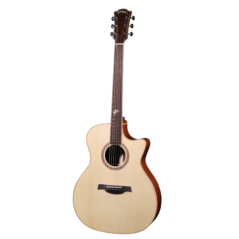 MAGIC A1 41 Inch GA Handmade Solid Spruce Top Mahogany Back & Side Acoustic Guitar