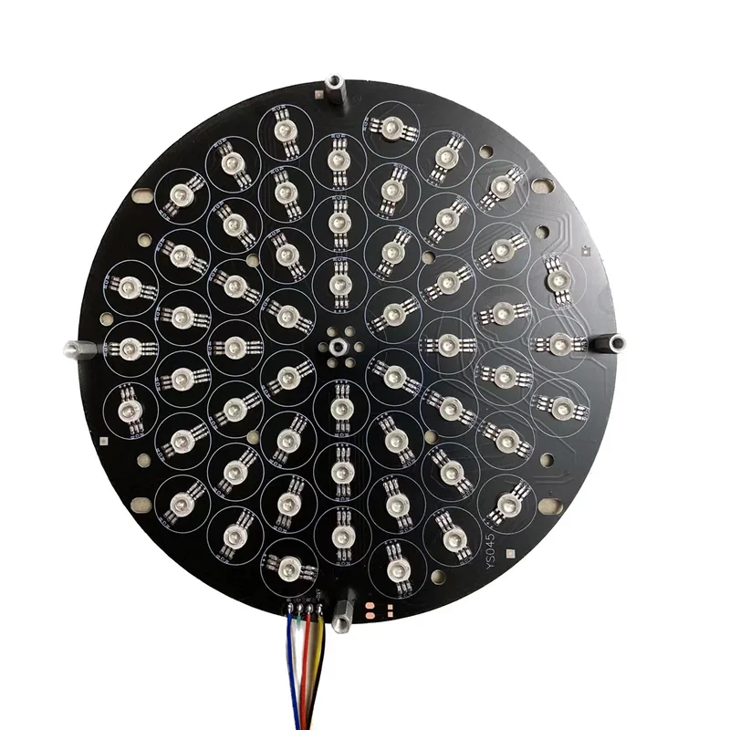 

194mm Diameter Led Lamp Bead Panel For 54x3w RGB 3in1 or 18X10W 4in1 5in1 6in1 Led par Light Stage Light Repair Accessories