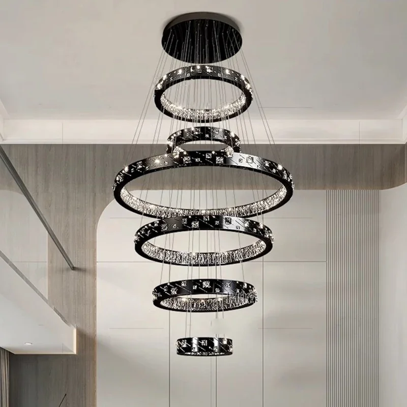 

2026 Modern Crystal Chandeliers Indoor Lighting Ceiling Lamp Hanging Lights Led Chandeliers For The Living Room Indoor Lighting