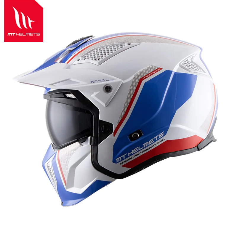 MT caschi streetfighter casco moto pieghevole rimuovi punti neri funghi moto cafe racer scorpion capacete de moto DOT ECE