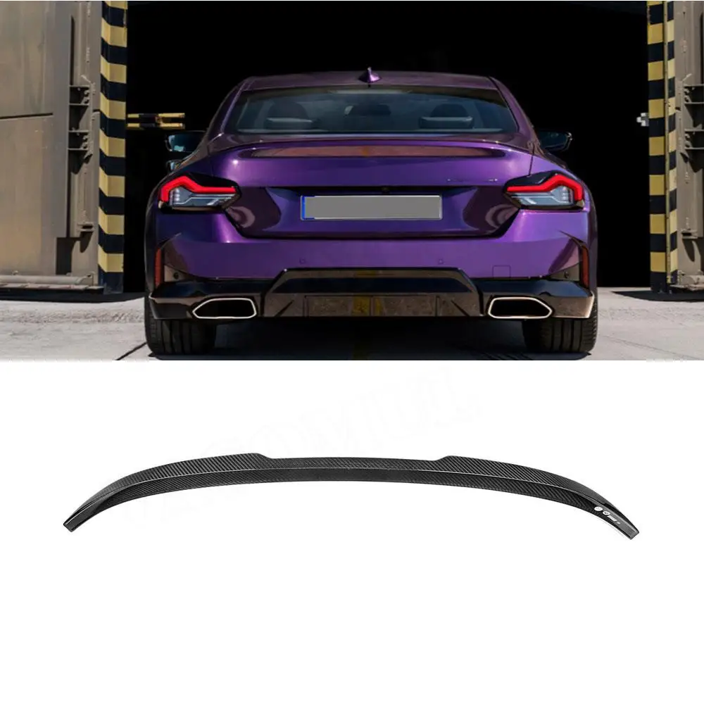 

VACOMUL Rear Trunk Wing Spoiler for BMW 2 Series G42 M235i M240i Coupe 2022+ Rear Duck Spoiler FRP Dry Carbon Fiber