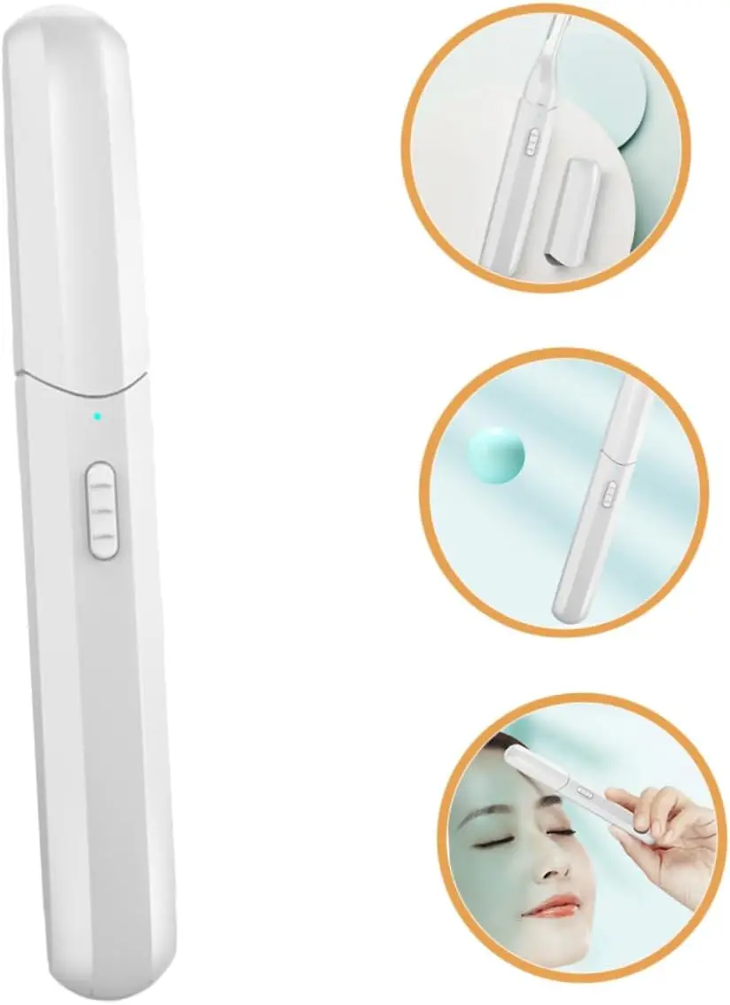Maquinilla de afeitar eléctrica para cejas para mujer, recortadora de pelo indolora recargable por USB, kit de cuidado facial respetuoso con la piel