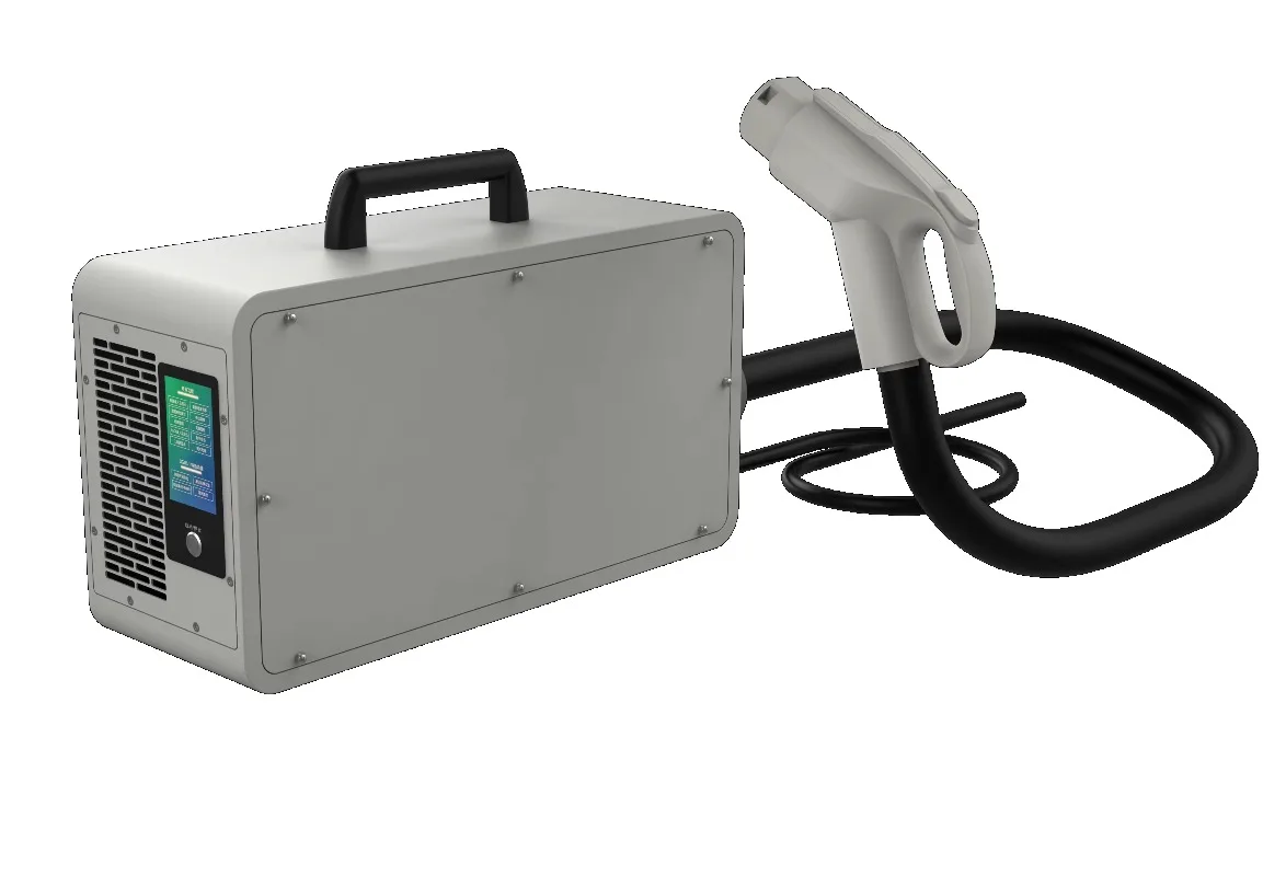 High Efficiency 20KW Mobile EV DC Fast Charger Mobile Charging Stations for Electric Vehicles Output Voltage 200-750V